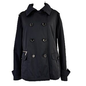 Michael Kors Rain Jacket Black Large